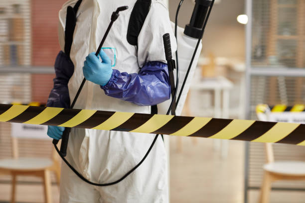Professional Blood Cleanup technician working in Ridgecrest, CA